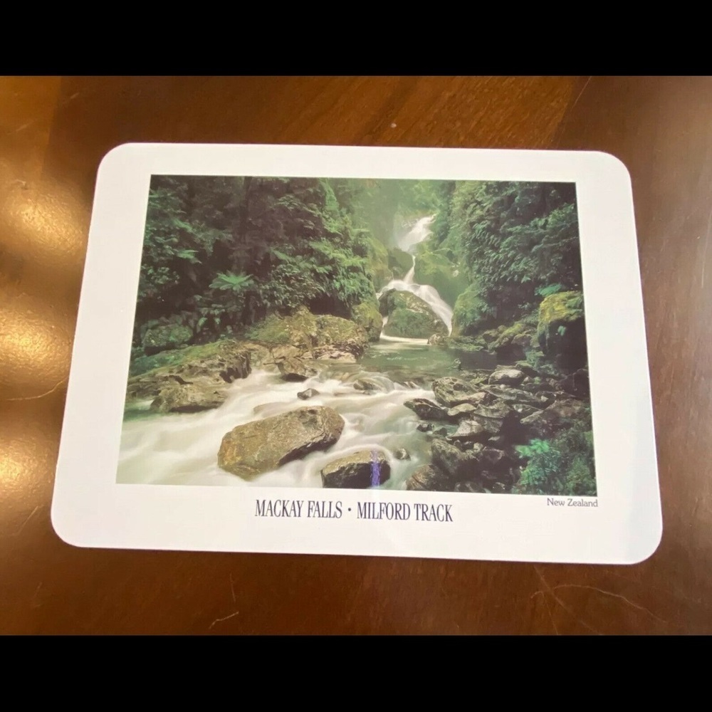 Jason Designer Collection New Zealand Landscape Placemats Cork Backing S…